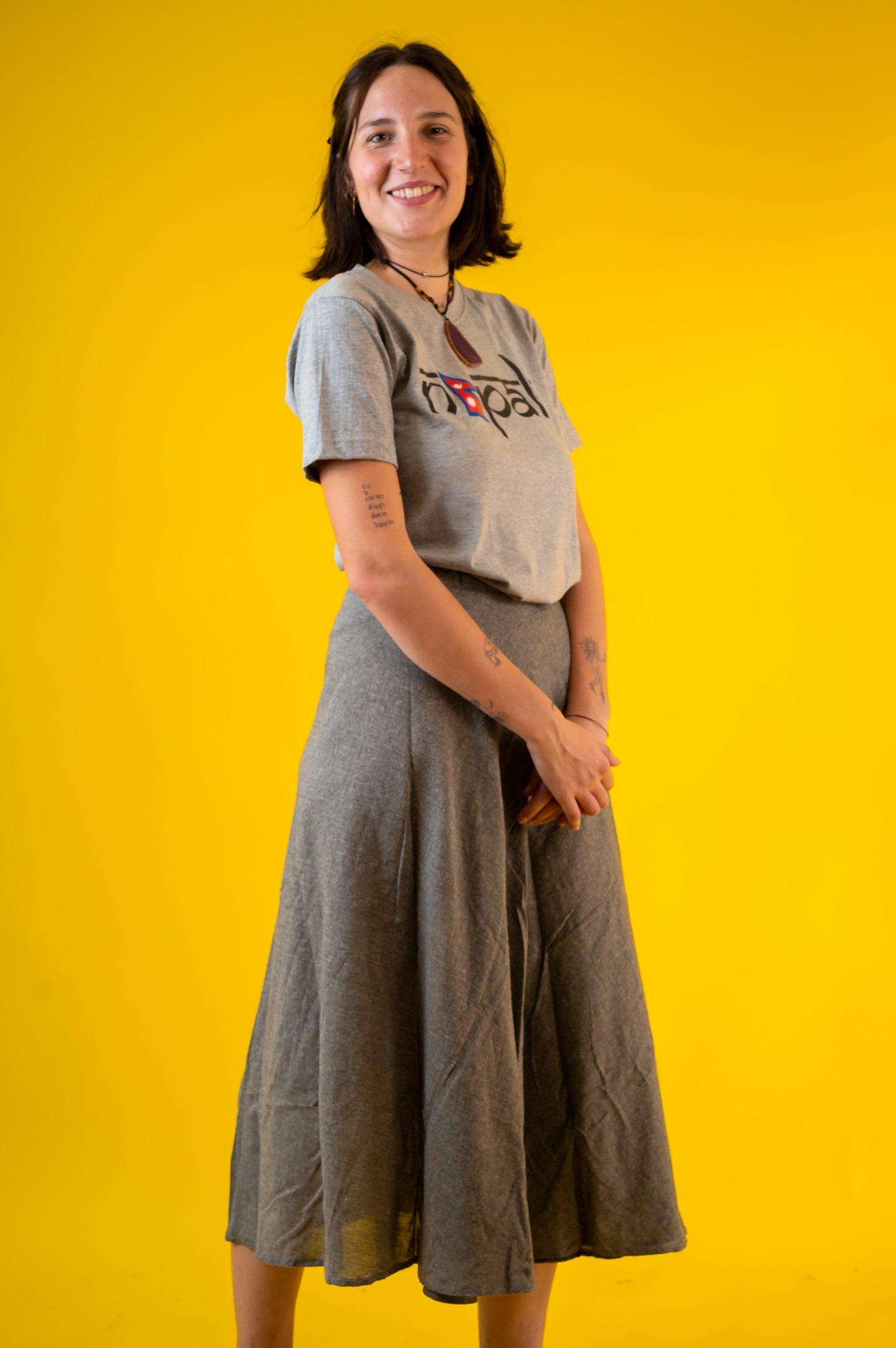 100% Cotton | Beach | Summer | Light | Long | 3/4 | High Waists | Wrapper | Wrap Skirt | Made In Nepal